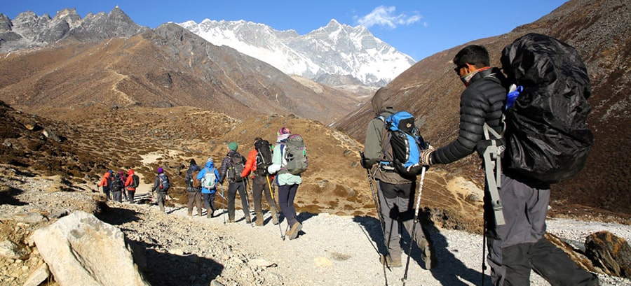 trekking in nepal