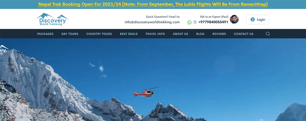 adventure tour nepal