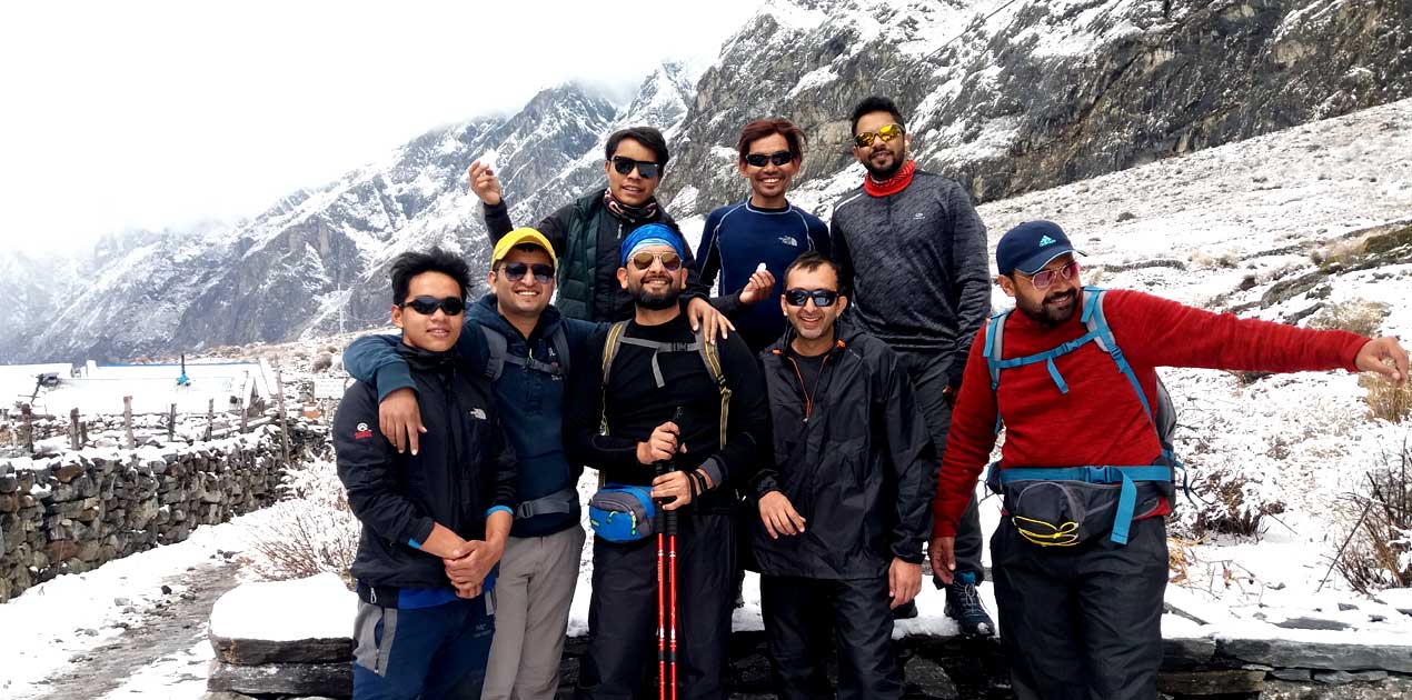 langtang trekkers