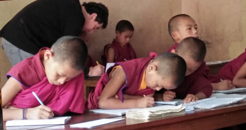 Teaching Buddhist Monks Internship in Nepal - Lowest Fees & Trusted since 2003