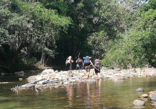 Kids Explorers (Scouts) in the Peruvian Amazon