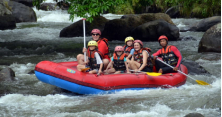 Ayung White Water Rafting with Lunch and Ubud Monkey Forest