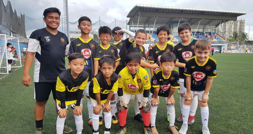 Philippines. Football Clinic with children