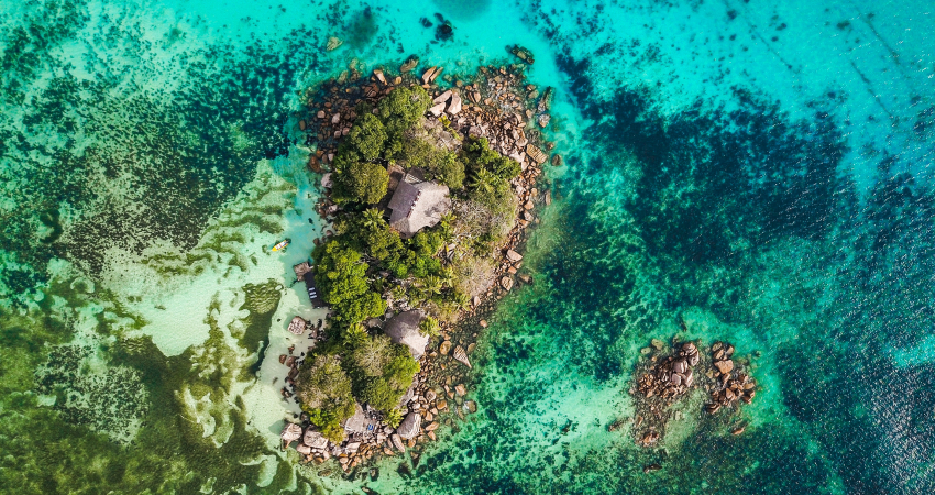 Semi Submarine Tour in Saint Anne Marine National Park