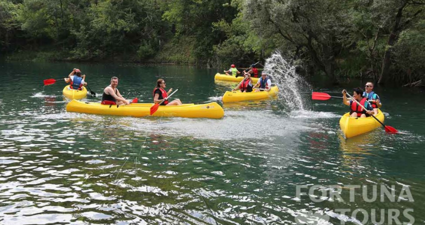 Canoe Safari on the river Trebižat