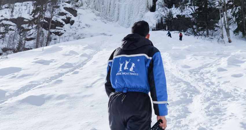 The Frozen Waterfalls of Korouoma Tour