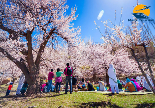 Hunza Valley Spring Blossom Trip Pakistan By Air