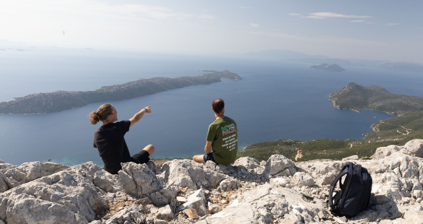 Grassroots nature conservation field volunteer program in the Greek islands