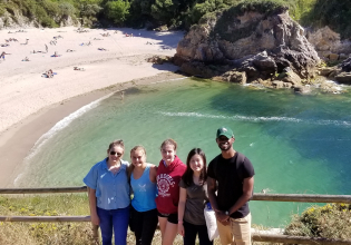 Summer Spanish Immersion at the beach in Spain