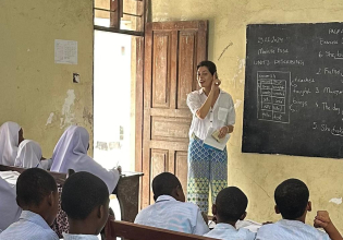 Teaching in Zanzibar