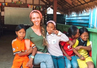 Rural Teaching in Samraong, Cambodia