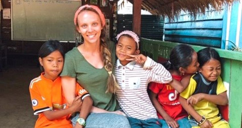 Rural Teaching in Samraong, Cambodia