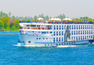 5 days / 4 nights Nile Cruise from Luxor to Aswan by flight from Cairo